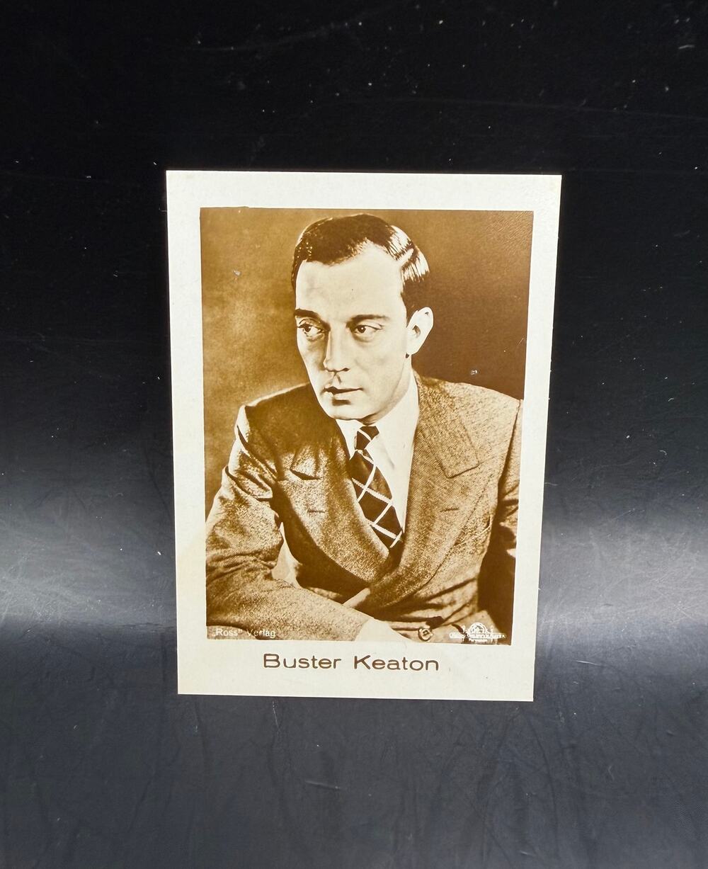 RARE 1920s Hansom Filmbilder Jazmatzi Buster Keaton Card, The General, College